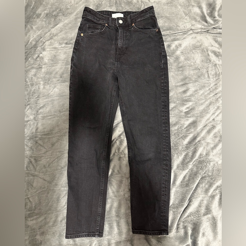 High rise mom jeans